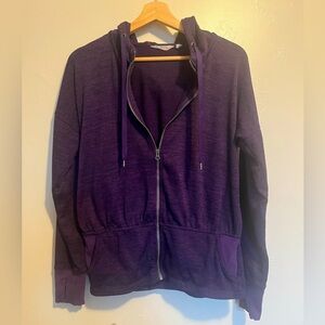 ATHLETA Zip Up Athletic Hoodie Sweatshirt